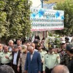 مراسم تشییع پیکر شهید «سینا سیاه‌نژاد» در صومعه سرا