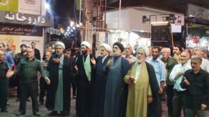 مراسم عزاداری شهادت امام حسن عسکری (ع) در آستانه اشرفیه