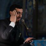 مراسم چهارپایه خوانی عصر شهادت امام رضا(ع) در حرم رضوی