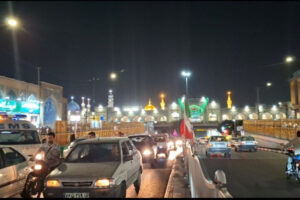 مشهدالرضا(ع) در شب میلاد پیامبر(ص) غرق در جشن و سرور