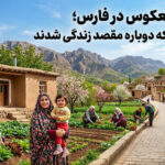 مهاجرت معکوس در فارس؛ روستاها دوباره مأمن زندگی شدند
