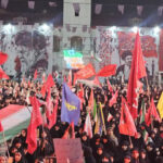 موج یکصد و پنجاه و چهارم حضور مردم رشت در میدان شهدای ذهاب