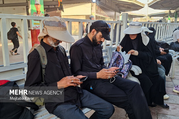 نبض خدمت بی وقفه در مواکب مهران