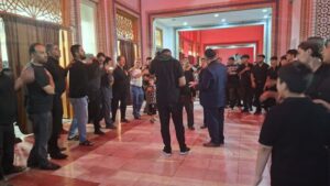 نوای غم در حرم رضوی؛ آذری‌ها در سوگ خورشید خراسان سوگواری کردند