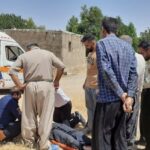 نگهبان ۵۰ ساله در استخر ذخیره آب کشاورزی قروه جان باخت