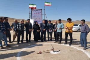 نیروگاه خورشیدی ۴۰ کیلوواتی در روستای «محمدآباد» رزن کلنگ‌زنی شد
