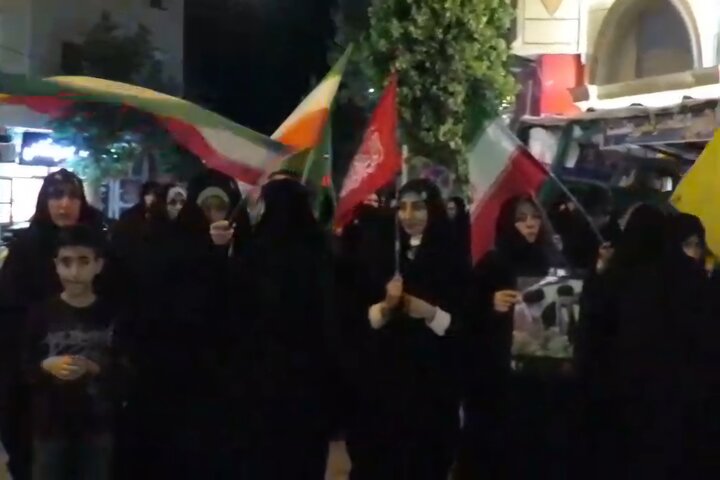 هریس همچنان در میدان؛ ۱۸۱ شب اجتماع در خونخواهی رهبر شهید