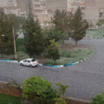 هشدار بارش تگرگ و آبگرفتگی معابر در آذربایجان شرقی