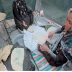 پخت نام محلی و «کلانه» در مهمانی امت احمد سنندج