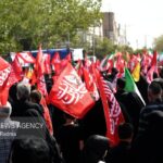 پرچم خونخواهی در دستان جاماندگان اربعین در نهاوند