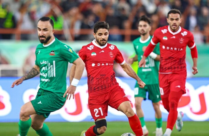 پیروزی پرسپولیس برابر شمس آذر در نیمه اول