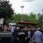 پیکر شاعر آیینی و گیلکی‌ سرای صومعه‌ سرایی در زادگاهش آرام گرفت