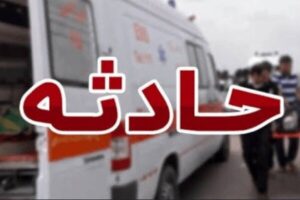 چهار مصدوم به دنبال برخورد یک دستگاه پژو ۴۰۵ با تریلی در محور ساغند