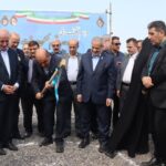 کلنگ زنی و آیین افتتاح مدرسه با حضور وزیر آموزش و پرورش در گیلان