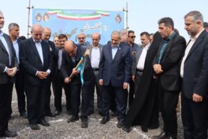 کلنگ زنی و آیین افتتاح مدرسه با حضور وزیر آموزش و پرورش در گیلان