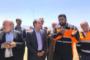 ۲کیلومتر نیوجرسی در محور خوانسار–گلپایگان نصب شد