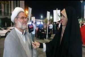 ایزدی: حضور مردم در میدان نشان‌دهنده حمایت از انقلاب و وطن است