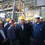 بازدید استاندار کرمان از مجتمع فولاد بردسیر شرکت فولاد سیرجان ایرانیان