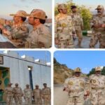 بازدید معاون آماد و پشتیبانی مرزبانی فراجا از مرزهای مریوان