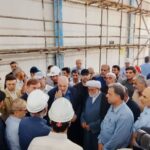 بازدید وزیر نیرو از آب‌شیرین‌کن دیر؛ پیشرفت پروژه به ۵۰ درصد رسید