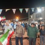 تجمع مردم چرام در صد و نود و یکمین شب اقتدار
