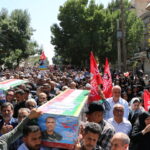 تشییع پیکر دو شهید هوا فضای سپاه در کرمانشاه
