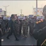 تشییع پیکر مطهر شهدای حملات اخیر دشمن در «دیر»