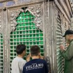 حضور رئیس مجلس در حرم مطهر حضرت عبدالعظیم حسنی (ع)