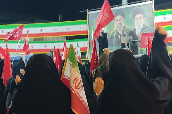 دویست و پنجمین شب تجمع مردم کرج