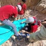 سقوط مرگبار نوجوان ۱۵ ساله در ارتفاعات غار بوژنه خرانق