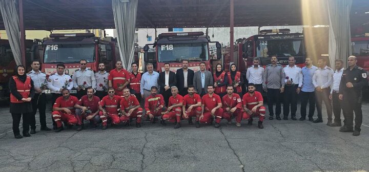 مهرانگیز: جهاد و ازخودگذشتگی آتش‌نشانان امتداد فرهنگ ایثار و شهادت است