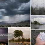 هشدار زرد هواشناسی در استان سمنان؛ بارش‌های رگباری در راه است