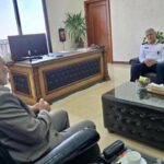 پیگیری مشکلات ترافیکی تبریز در دیدار جعفری‌آذر با رئیس پلیس راهور