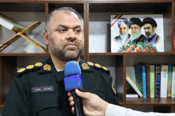 کشف ۲۲ تن ورق آهن قاچاق در دشتیاری