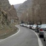 کندوان و آزادراه تهران شمال یک‌طرفه شد