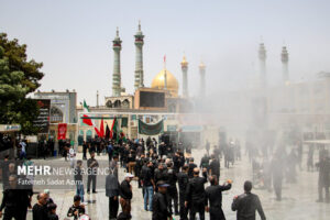 ۱۵۶ دسته عزاداری در سالروز شهادت حضرت معصومه(س) به حرم می‌روند