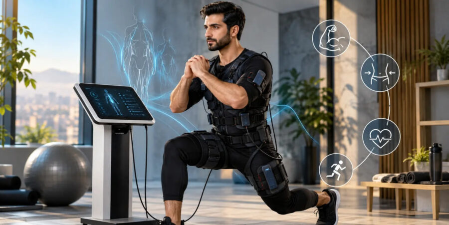 EMS برای چه کسانی مناسب است؟ بررسی علمی تعداد جلسات، مزایا و محدودیت‌های تمرین EMS