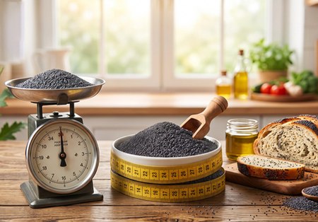 تخم خشخاش برای چاقی