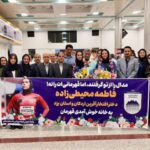 استقبال از دختران دوومیدانی‌کار یزد پس از درخشش در ناگویا