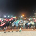 تجمع مردم چرام در دویست و شانزدهمین شب اقتدار