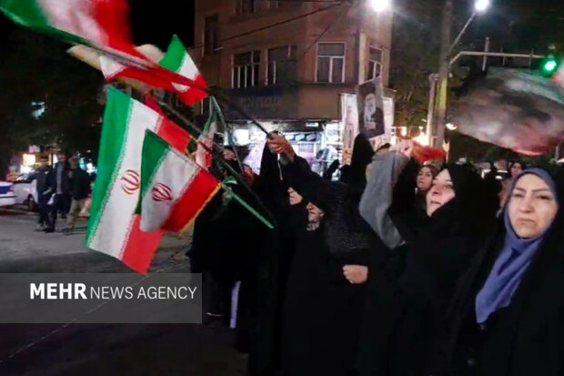 دویست‌وپانزدهمین شب اجتماع خونخواهی آقای شهید ایران در مشگین شهر