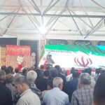 رجزخوانی حاج مهدی سلحشور در جمع مردم دشتستان