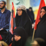شب ۲۱۹؛ دانش آموزان مشهد زیر پرچم ایستادگی