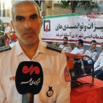 شهروندان آستانه‌ اشرفیه با تجهیزات آتش‌ نشانی آشنا شدند