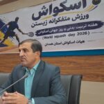 صعود ۱۴ پله‌ای اسکواش همدان در ارزیابی فدراسیون