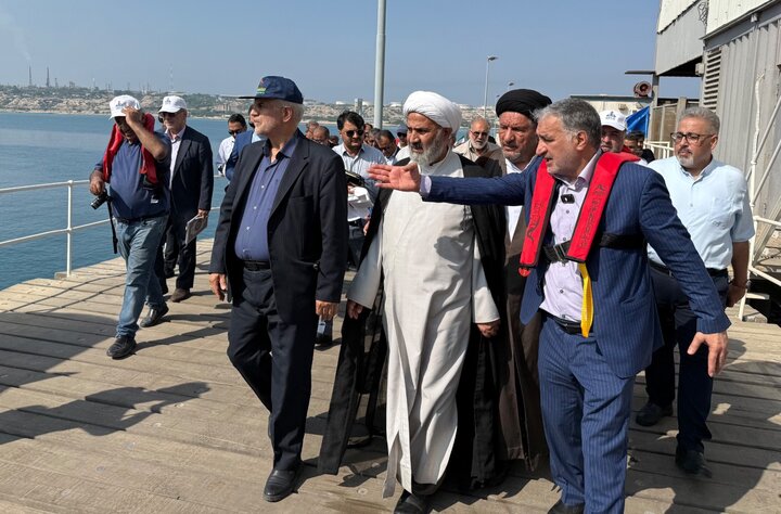 مسائل و مطالبات خارگ در حضور رئیس کمیسیون اصل ۹۰ بررسی شد