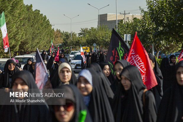 کلاله در میدان جان‌فدا؛ فریاد آمادگی برای دفاع از ایران